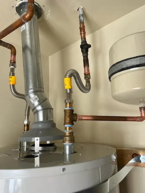 Water heater installation and plumbing repair in Blue Jay
